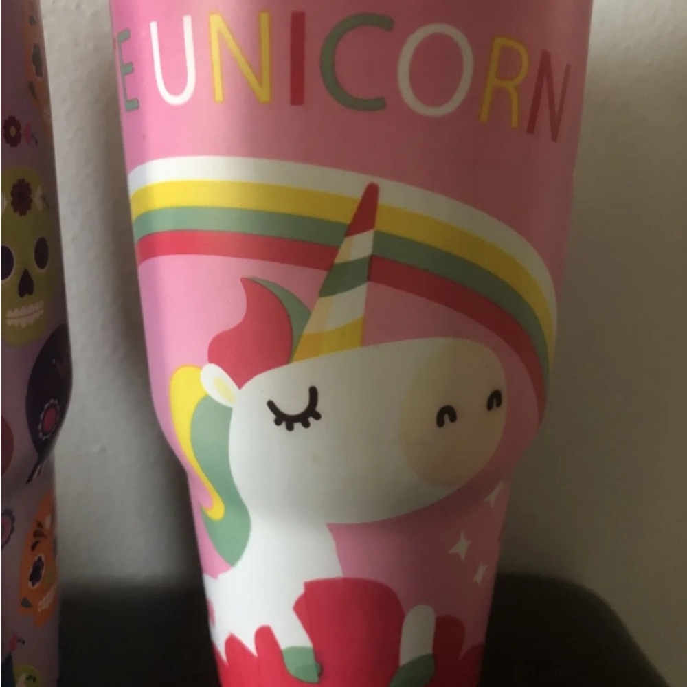 Pink unicorn yeti 30oz tumbler